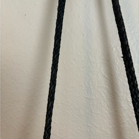 Anthropologie Black and Gold Embroidered Shoulder Bag - Picture 7 of 11